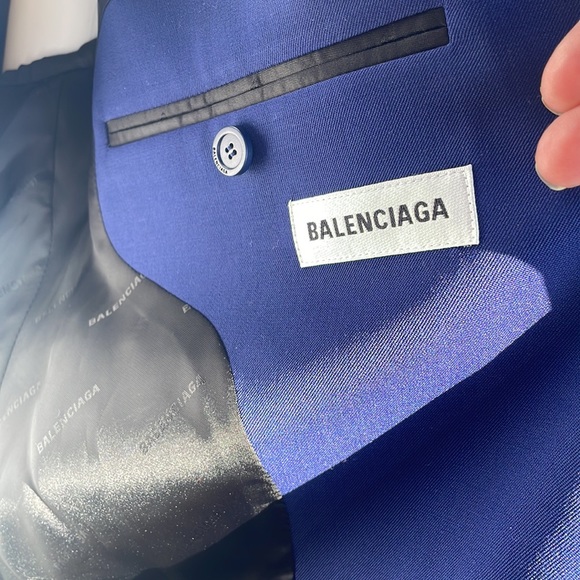 ⛔️SOLD⛔️  Balenciaga Double Breasted Blazer Size 38FR - Picture 7 of 13